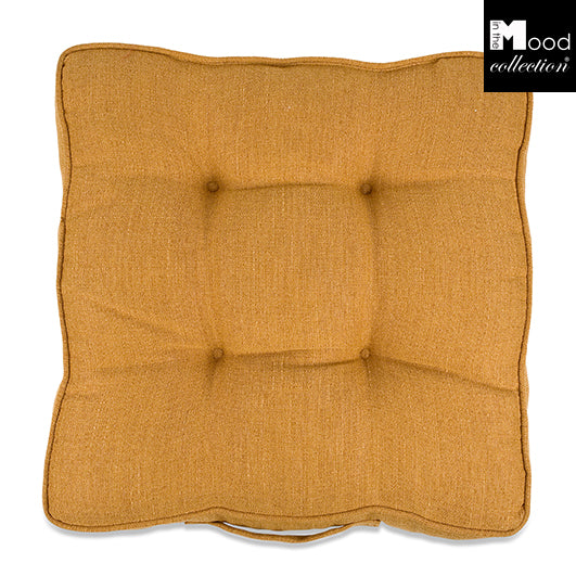Salvador mattres cushion yellow - l45xw45xh7cm