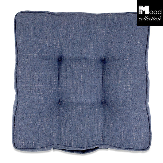 Salvador mattres cushion blue - l45xw45xh7cm