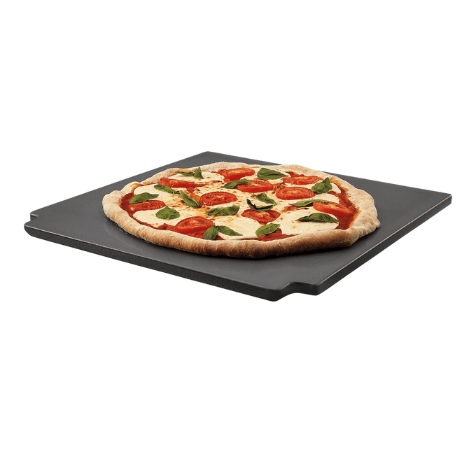 Weber Crafted Glazed Baking Stone for even heat, durable surface – available at Keans Claremorris