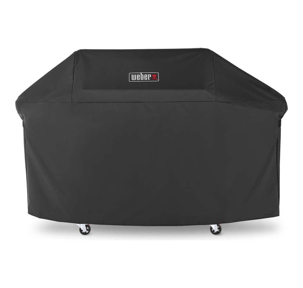 Weber 7195 Premium BBQ Cover for Genesis 400 Series, weather-resistant, durable, secure fit – available at Kean’s