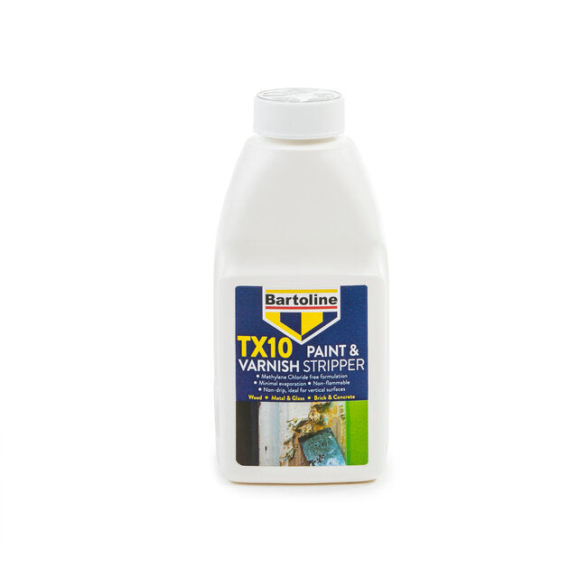 Bartoline TX-10 Paint Remover 500ml, non-caustic, removes multiple paint layers from wood, metal, glass – Keans Claremorris