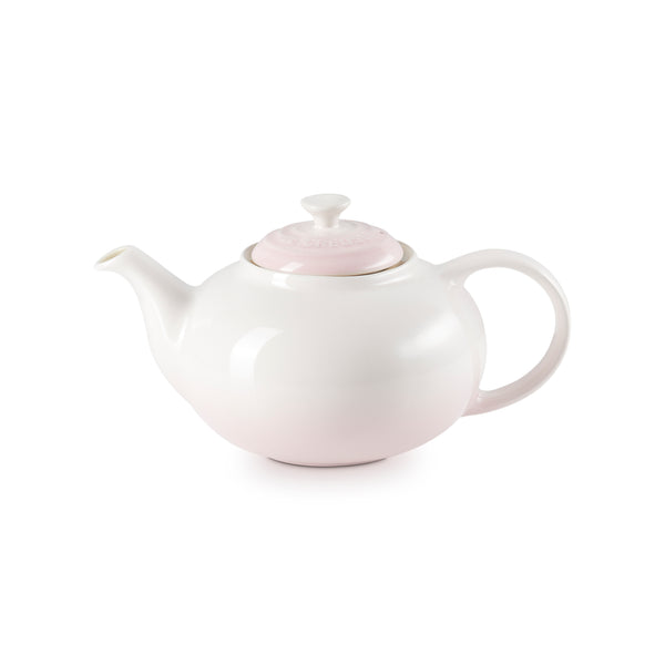 Le Creuset Stoneware Classic Teapot 1.3L Shell Pink