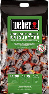 Weber Coconut Shell Briquette 8 Kg