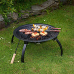 Load image into Gallery viewer, 22&quot; BBQ Grill and Firepit
