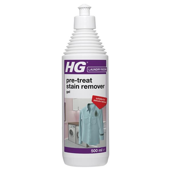 HG Laundry Spots & Stain Pre Wash Gel 500ml, fragrance-free, bleach-free, for delicate fabrics, Keans Claremorris