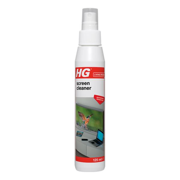 HG Screen Cleaner Spray 125ml for TVs, laptops, phones – all screen types – available at Keans Claremorris