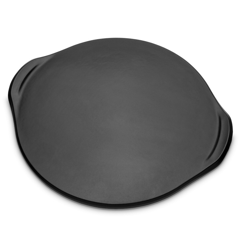 Premium 46.4 cm ceramic pizza and grilling stone for BBQ and oven, durable, heat-resistant, from Kean’s Claremorris. –