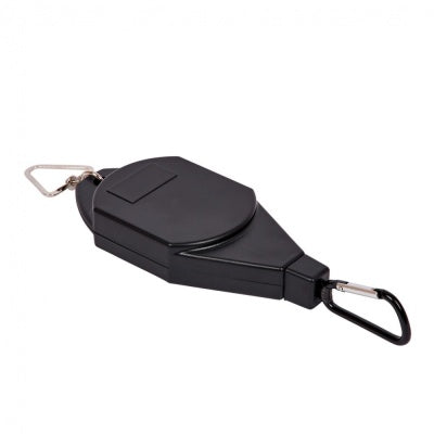 Gardman Hi-Lo Hanging Basket Support Black with carabiner, supports up to 11kg for easy watering - Keans Claremorris