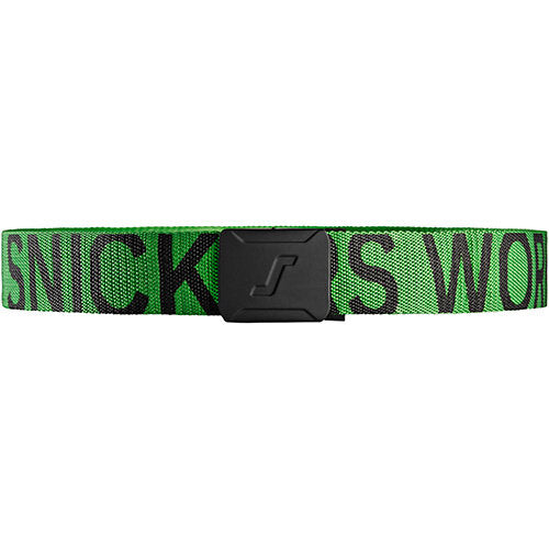 Snickers 9004 Logo Belt Apple Green - Black One Size