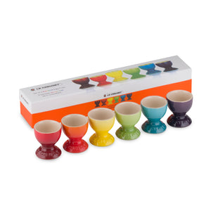 Le Creuset Rainbow Set of 6 Egg Cups