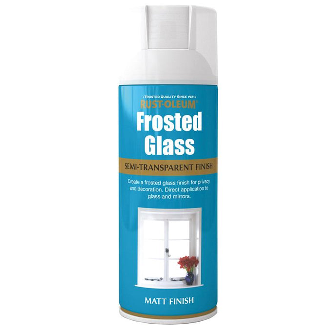 Painters Touch Frosted Glass 400ml aerosol spray paint, fast-drying, durable finish for indoor/outdoor use – Keans