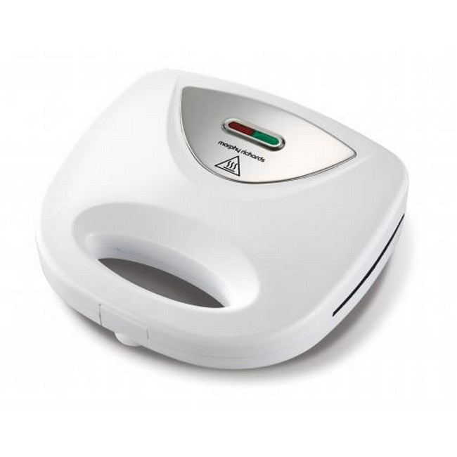 Morphy Richards 2 Slice Sandwich Toaster White 700W Non-Stick Plates - Keans Claremorris