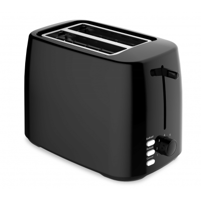 Morphy Richards 2 Slice Black Toaster with Coolwall, Crumb Tray, Defrost, Cancel/Reheat - Keans Claremorris