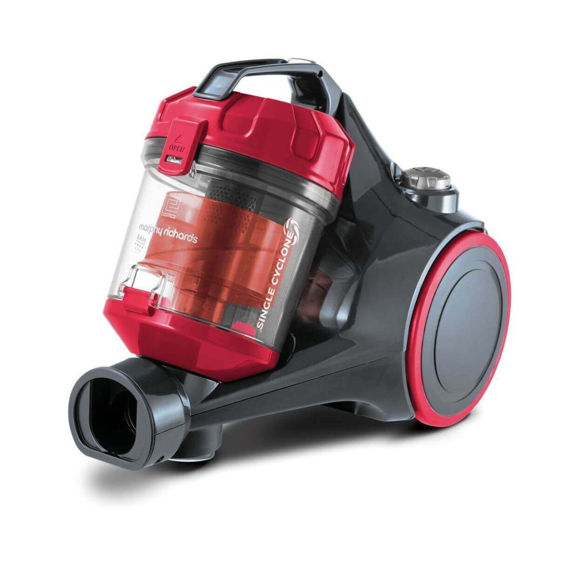 Morphy Richards 700W Bagless Vacuum Cleaner 2L with HEPA Filter, Red – Efficient Home Cleaning | Keans Claremorris