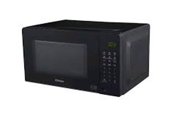 Dimplex 20L black microwave with 11 power levels, 6 auto cook settings, 800W, easy clean interior - Keans Claremorris