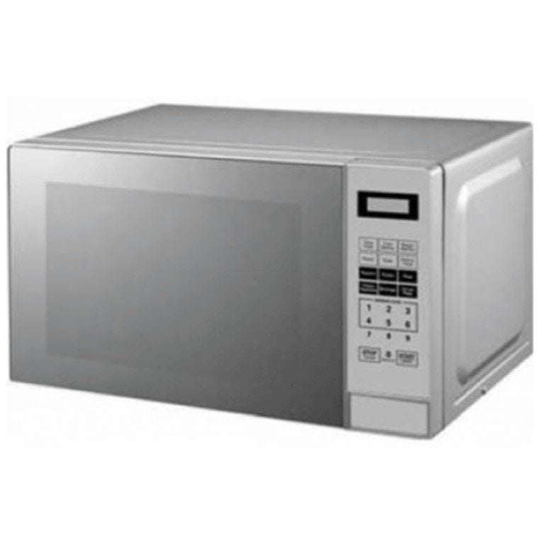 Dimplex Digital Silver Microwave 20L 800W, 9 power levels, push button, rotating turntable – Keans Claremorris