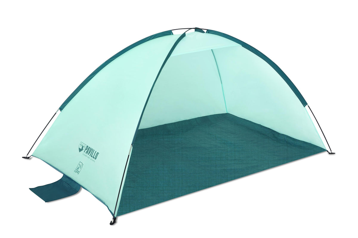 Beach Ground 2 Person Tent by Keans Claremorris – lightweight, quick setup, sun and wind protection, compact carry bag.
