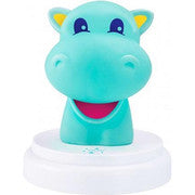 Alecto A003990  SILLY HIPPO LED Night Light - Hippo - Blue