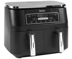 Ninja Foodi Dual Zone Air Fryer AF300UK with two cooking zones, available at Keans Claremorris store.