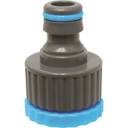 Aquacraft 1/2"-3/4" Threaded Tap Connector, durable plastic, male adaptor for hose, Keans Claremorris