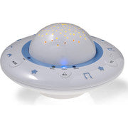 Alecto BC-125 Baby Starry Sky Projector showing stars and moon, soothing night light - Keans Claremorris