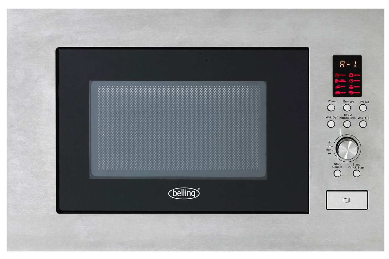 Belling Built In Microwave S/S 900w 23Ltr