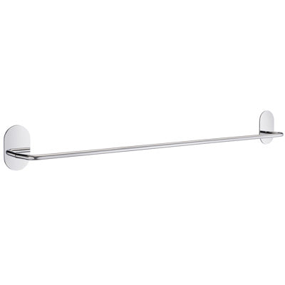 Smedbo Boden Towel Rail Easy Fix, polished chrome stainless steel, no-drill self-adhesive, 10-year guarantee, Keans