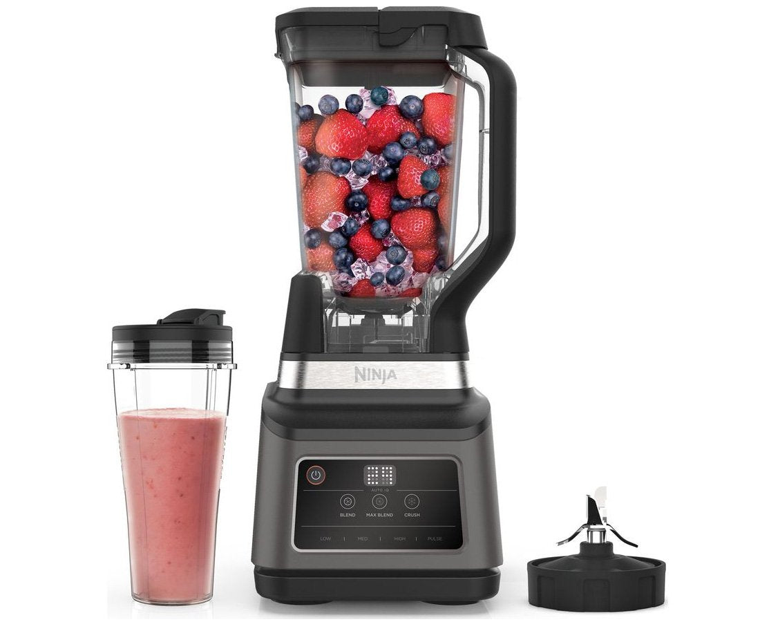 Ninja BN750UK 2-in-1 Blender with Auto-IQ, 1200W motor, multi-serve jug & personal cup, from Kean’s Claremorris. – online at