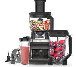 Ninja 3-in-1 Auto-iQ Food Processor with 1200W motor, food processor, multi-serve & personal blender – Kean’s Claremorris –