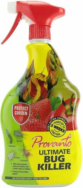 Provanto Ultimate Bug Killer 1L ready-to-use, long-lasting insect control for edible & non-edible plants, Keans Claremorris.
