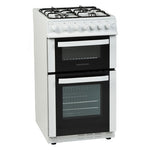 Load image into Gallery viewer, Nordmende 50cm LPG Twin Cavity Gas Cooker White
