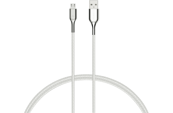 Cygnett Micro to USB-A Armored Cable 2M - White