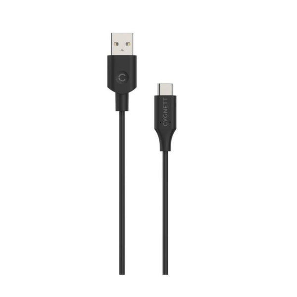Essentials USB-C 2.0 to USB-A Cable 1M - PVC Black