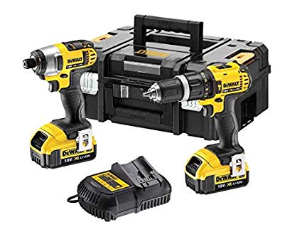 DCZ285M2 Combi Drill & Impact Driver Twin Pack 18V 2 x 4.0Ah