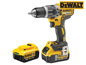 Dewalt DCD796PM XR 18V Brushless Hammer Drill with 4.0Ah & 5.0Ah Batteries, 15 Torque Settings – Keans Claremorris