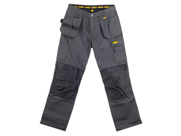 Dewalt Holster Ripstop Pocket Black Trousers with reinforced knee pads, holster pockets, YKK zip – Keans Claremorris