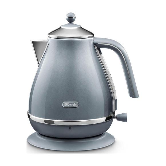 DeLonghi Icona Metallics Kettle KBOT3001AZ, 1.7L capacity, vintage design, water level indicator, swivel base - Keans