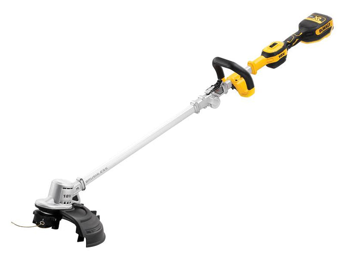 DeWalt 18V Brushless String Trimmer with 5.0Ah Battery, 36cm cutting width, folding hinge – Keans Claremorris