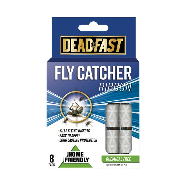 Deadfast Fly Catcher Ribbons -New 8 Pack