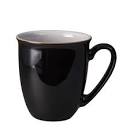 Denby Elements Black Coffee Beaker Mug, sleek ceramic design, perfect for hot beverages – available at Keans Claremorris.