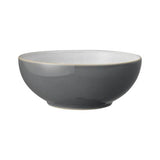 Denby Elements Fossil Grey stoneware cereal bowl, 820ml, durable glaze, oven-safe, available at Keans Claremorris.