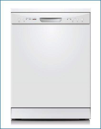 PowerPoint 60cm 12 Place Dishwasher White P2612M2WH