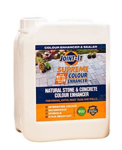 Joint-It Supreme Colour Enhance Seal 1L, eco-friendly, quick-dry, stain resistant sealer for paving and walls – Keans