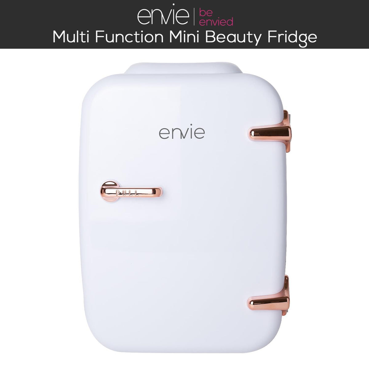 Envie Multifunction Mini Beauty Fridge for skincare storage, compact design - available at Keans Claremorris