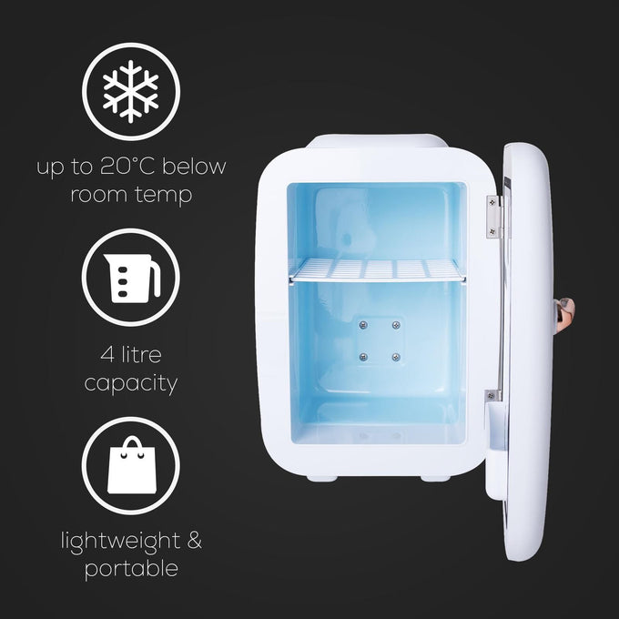 Envie Multifunction Mini Beauty Fridge for skincare storage, compact design - available at Keans Claremorris