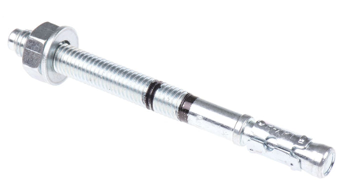 RawlPlug R-XPT M10 x 115mm Throughbolt Anchor, Zinc Plated, 6-Grip, ETA Option 7, Bag of 4 – Keans Claremorris