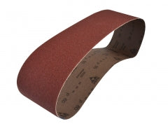 Faithfull 3-pack aluminium oxide cloth sanding belts 457x75mm, coarse 60 grit, bi-directional, heavy-duty – Kean’s