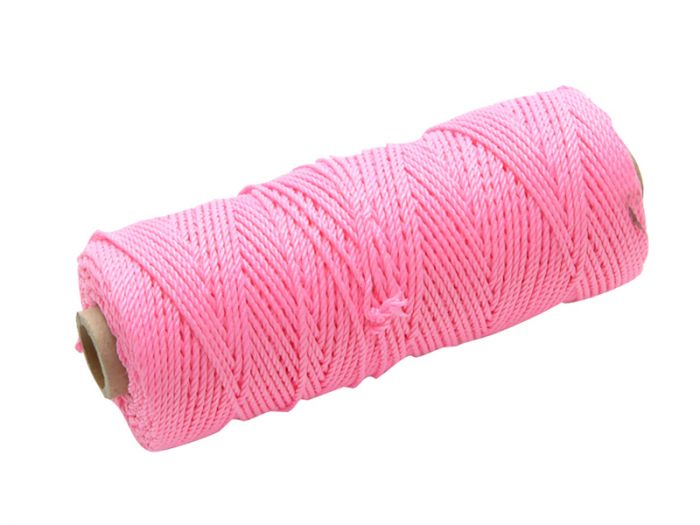 Fai/Full Hi Vis Nylon Brick Line Pink