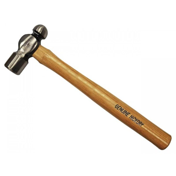 Ball Pein Hammer 24oz with hickory handle, hardened striking faces, metalworking tool – Keans Claremorris