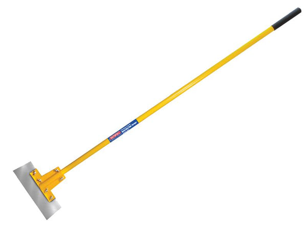 Faithfull Heavy-Duty Floor Scraper 300mm with fibreglass handle and steel blade, durable and hygienic, from Kean’s